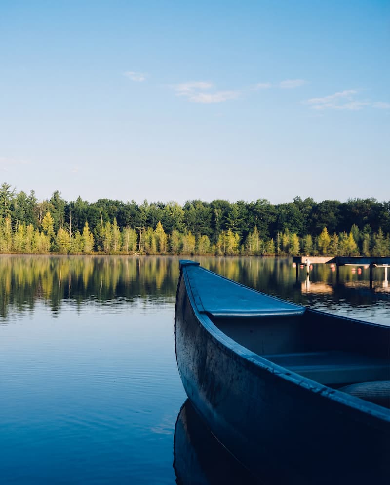 Fishing and water sports on local lakes and rivers